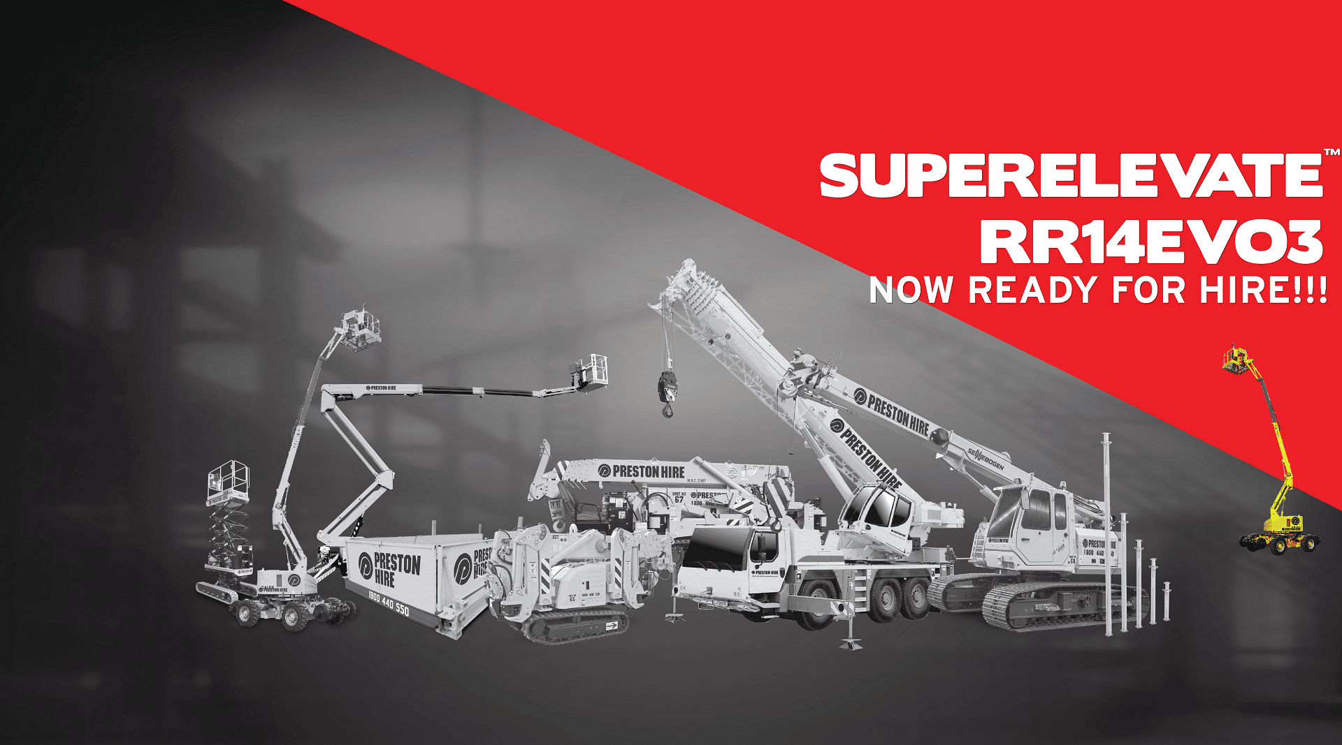 Construction & Commercial Equipment Hire Preston Hire