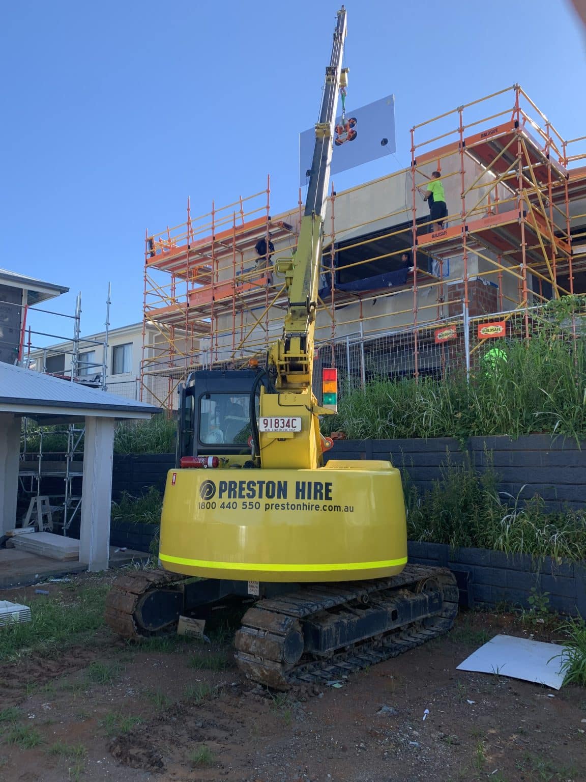 Preston Hire’s glass handling and lift planning capabilities Preston Hire